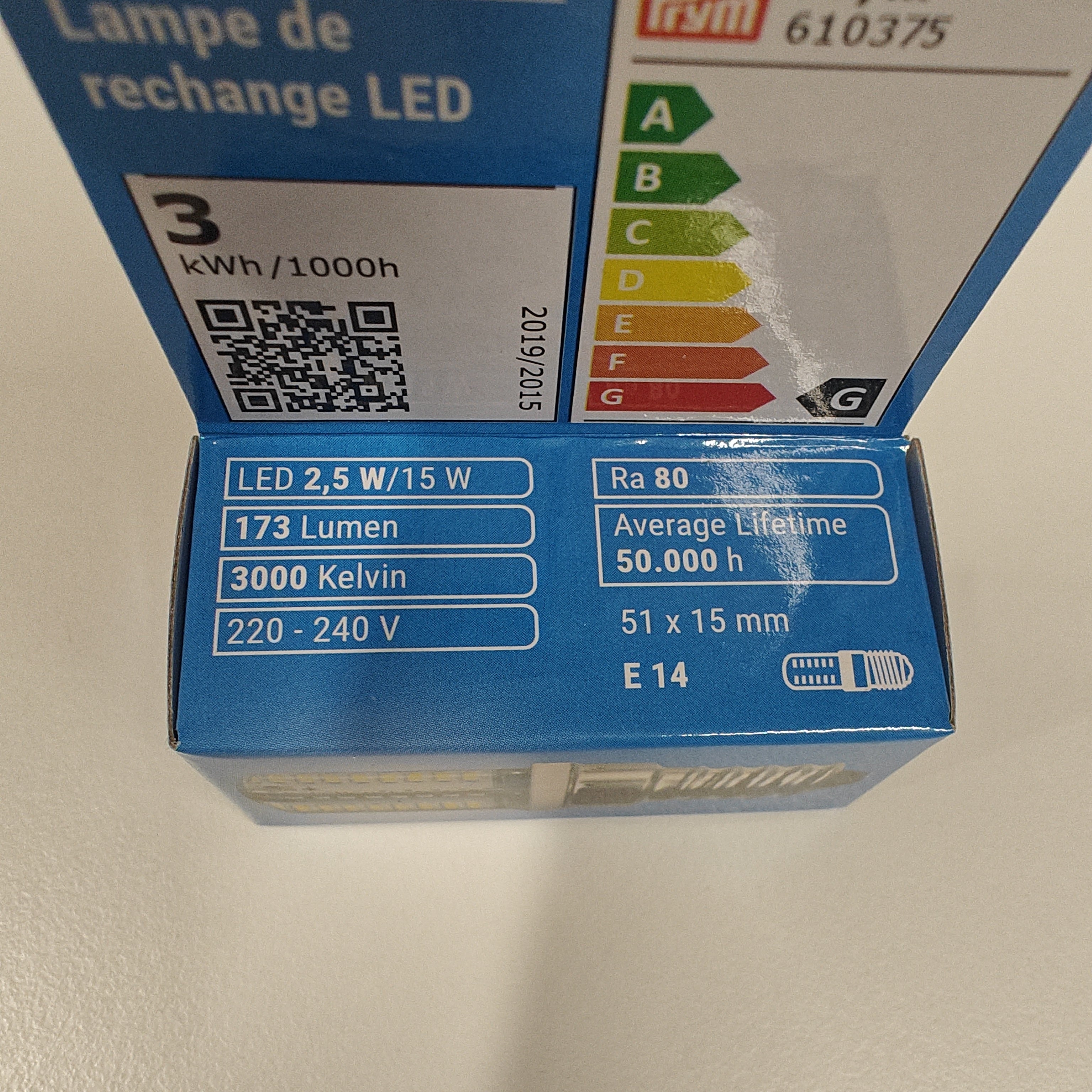 LED-pære til Symaskine m/skruegevind