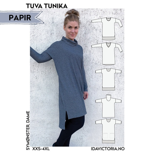 Tuva Tunika. Ida Victoria-Mønstre-Juels.dk